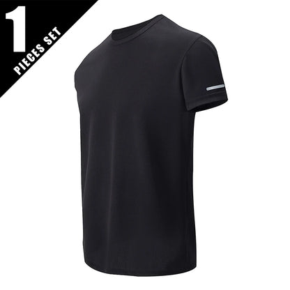 Men's Quick Dry T-Shirt - Four Season Sports Tee | Breathable Polyester, Plus Size