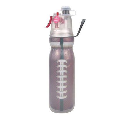 Spray Water Bottle Drinking Bottle Sports Bottle Cycling Bottle 590ml Gym & Cycling-Specific Triple-Layer Insulation Design.