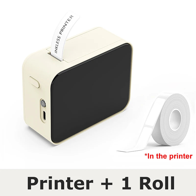 Marklife P15 Portable Thermal Printer Mini Label Printer Maker Inkless Self-adhesive Printing Machine Sticker Labeling Machine