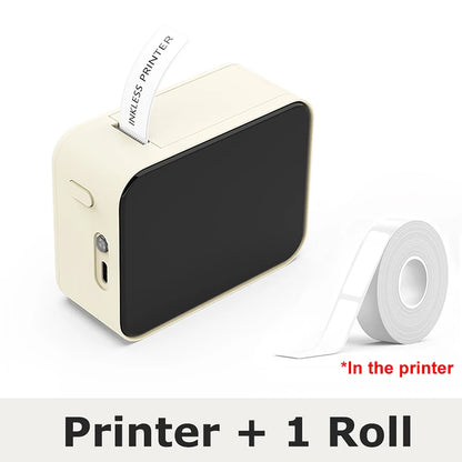 Marklife P15 Portable Thermal Printer Mini Label Printer Maker Inkless Self-adhesive Printing Machine Sticker Labeling Machine