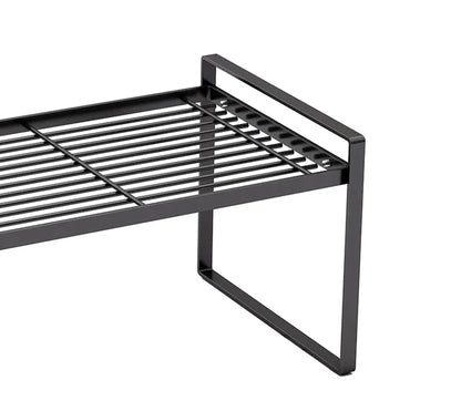 Kitchen Dish Rack - Stainless Steel Stackable Over Sink Shelf & Cutlery Holder