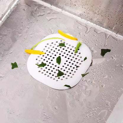 Silicone Sink & Drain Strainer – Hair & Food Catcher for Kitchen & Bath