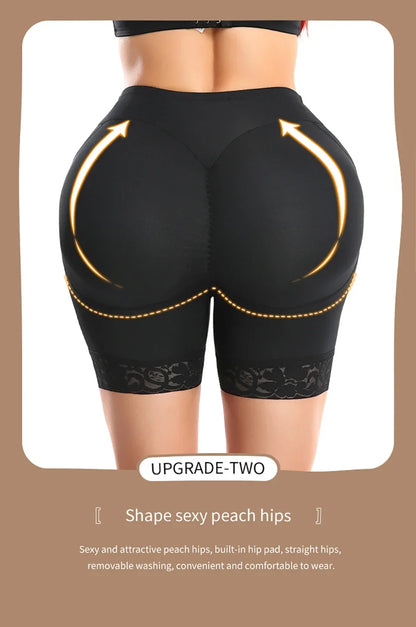 3D Butt Lifter Shorts Padded Hip Enhancer Panties for Instant Curves Seamless Body Shaper Underwear Women Big Booty Enhancement