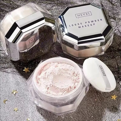 Fenty Beauty Makeup Suit Lip Gloss High Gloss Matt Powder Contour Stick and Setting Loose Powder Lady Lasting Natural Makeup