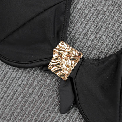Push Up Swimwear - Sexy Brazilian Bikini Set With High Waist Two Piece Bathing Suit