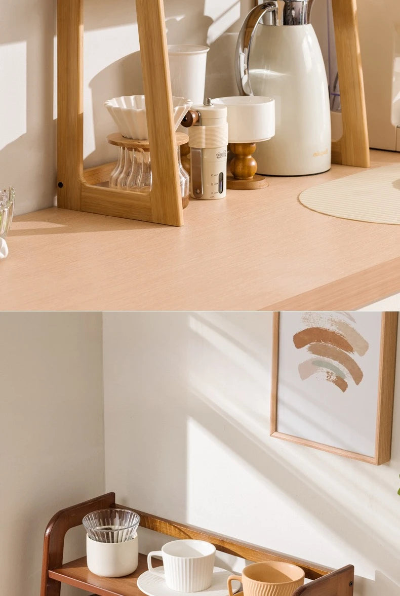 New Kitchen Shelf Countertop Multi-functional Electrical Storage Rack Multi-layer Cup Holder Household Storage Rack Plate Rack