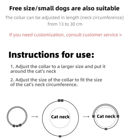 Free Customized Cat Collar Cute Fish Metal Necklace Pet ID Name Tag Personalized GPS Tracker Kitten Dog Breakaway Elastic Collar