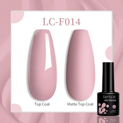 Gel Nail Polish - LILYCUTE UV Gel Varnish 7ML | Soak Off, Long Lasting Colors