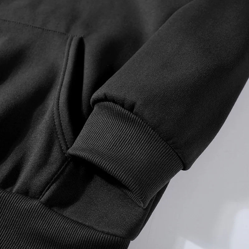 New Clothes 4tune Star Letter Print Retro Oversized Hoodie Man Y2K Street Hip-Hop Color Harajuku Casual Zipper Women Sweatshirt