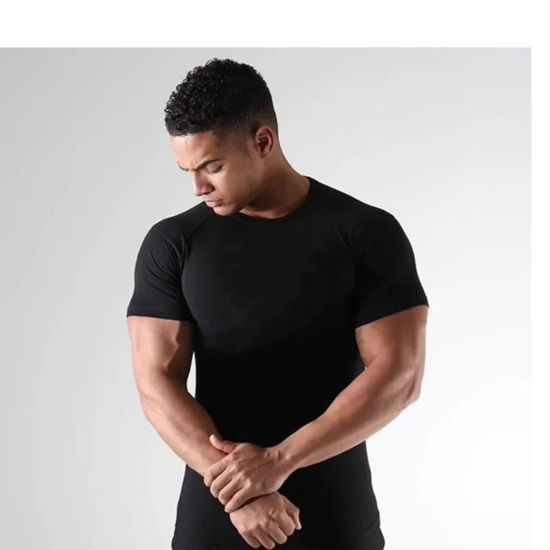 Men's Compression Shirt - Quick Dry Rashguard Gym Fitness Tee for Running & Surfing