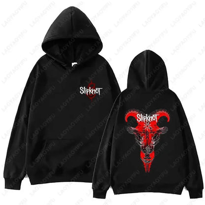 New Retro Casual Style S-Slipknot Rock Band Women Men Hoodie Sweatshirts Casual Clothes Hoody Warmth Streetwear Pullovers Top
