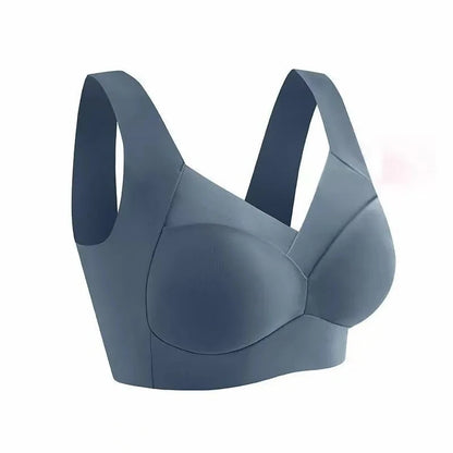 1pcs Women Bras Plus Size Seamless Bra Bralette Backless Ladys Mesh Brassiere Vests Female's Sport Anti-sagging Underwears L-6XL