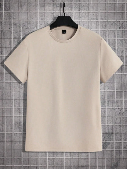 Men Cotton T Shirt - Summer Casual Tee | Breathable Loose Fit Hip Hop Top