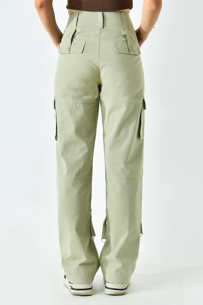 Women's New Spring and Autumn European and American Fashion Classic Street Trend Daily Retro French Wide Leg Work Pants