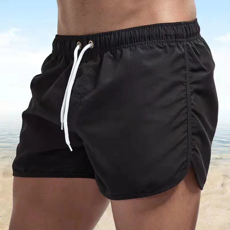 Men Running Shorts - 2 in 1 Quick Dry Sports Jogging Shorts with Hidden Phone Pocket
