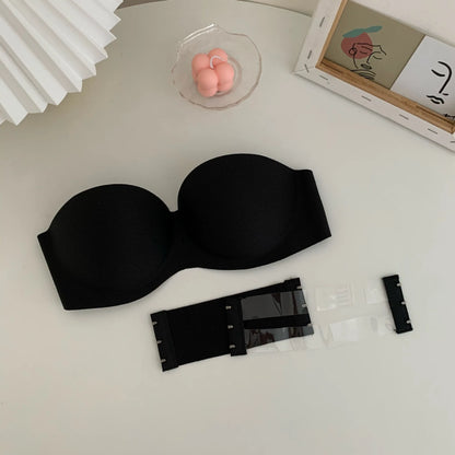 Women Sexy Strapless Bra Push Up Padded Bras Female Underwear Seamless Invisible Bralette Without Straps Ladies Lingerie Bras