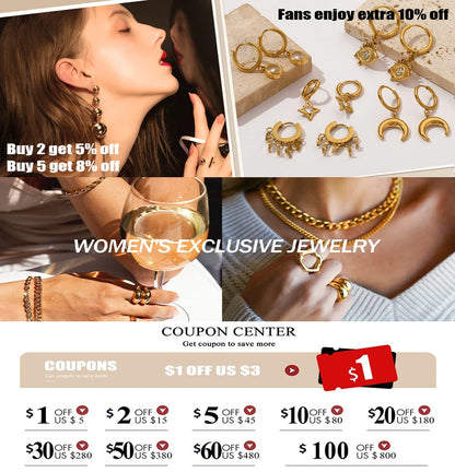EILIECK 316L Stainless Steel Silver Color Thick Link Chain Necklace Bracelet Set For Women Men New Trendy Metal Jewelry Bijoux