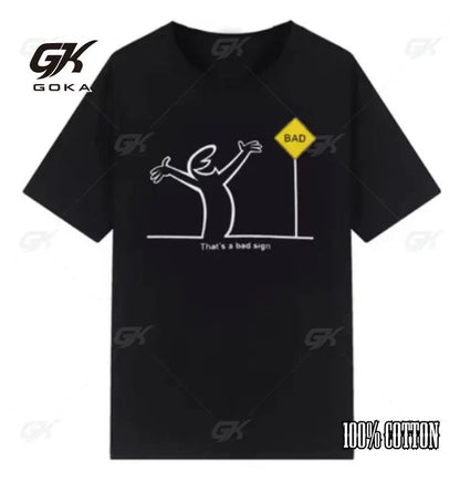 Summer T Shirts for Men Balum La Linea Funny Graphic Tshirt Cotton Comfortable Premium Camisetas Unisex Streetwear Fashion