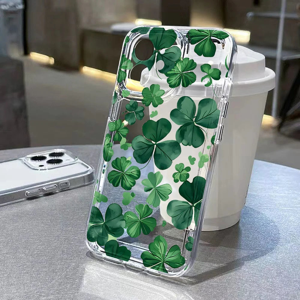 Clear Phone Case For Samsung S26 S25 Ultra S24 S23 S22 S21 A57 A37 A17 A07 A56 5G A36 A26 A16 A55 A54 A53 Pink Flower Soft Cover