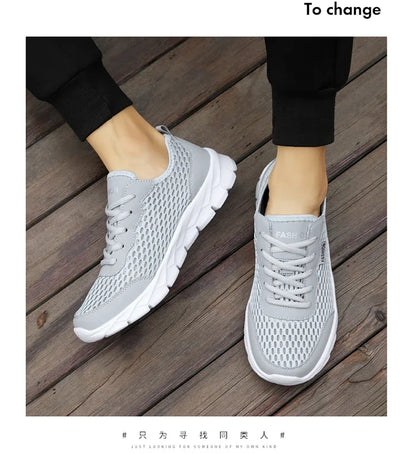 YRZL Tennis Shoes for Men Lightweight Sneakers High Quality Breathable Outdoor Athletic Jogging Sport Running Walking Man Shoes