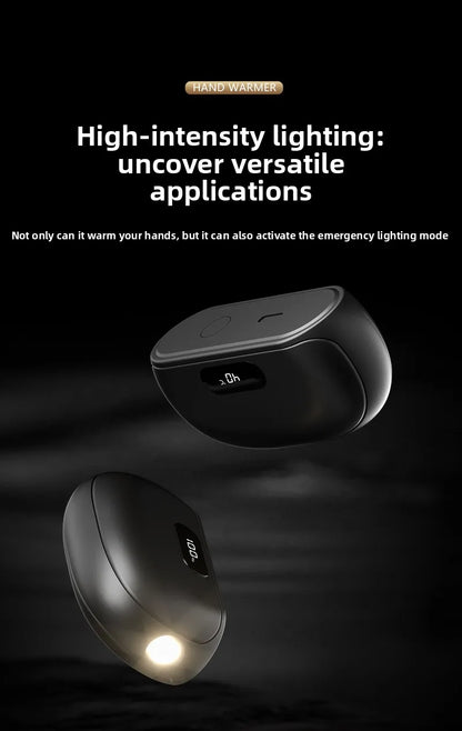 Mini 2-In-1 Magnetic Detachable Hand Warmer Charging Heat Pack Cute Gift For Girlfriend And Best Friend