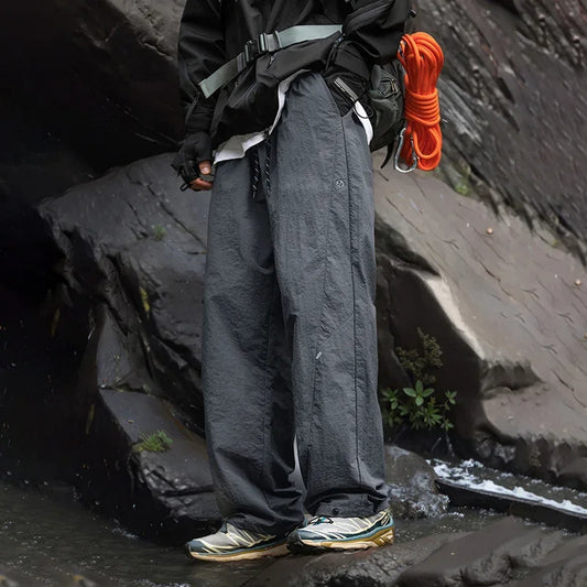 TFETTERS Brand Outdoors Men's Cargo Pants 2026 Spring Summer Outdoors Outing Casual Pants Man Watertight Baggy Riding Clothes