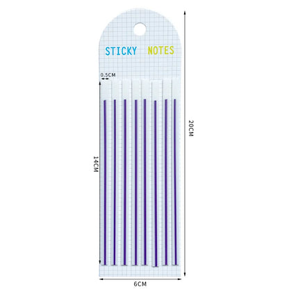 160 Sheets Transparent waterproof Mark Line Index Memo Pad Sticky Notepads Paper Sticker Notes School Supplies Stationery