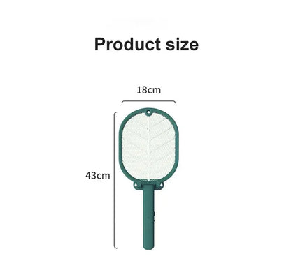 Electric Mosquito Swatter Mosquito Killer USB Rechargeable Angle Adjustable Electric Bug Zapper Fly Bat Insect Swatter