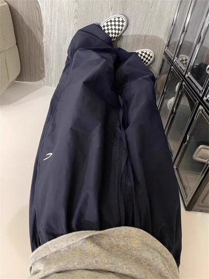 Women Cargo Pants Summer High Waist American Quick Dry Pants Y2K Baggy Hip Hop Casual Wide Leg Trousers Female Streetwear 2025