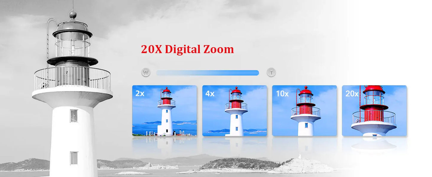 Kids Digital Camera - 4K UHD Camcorder With 20X Digital Zoom & Face Detect
