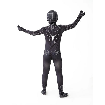 Superhero Spiderman Costume Set - Iron Miles Venom Bodysuit for Halloween  Christmas Cosplay