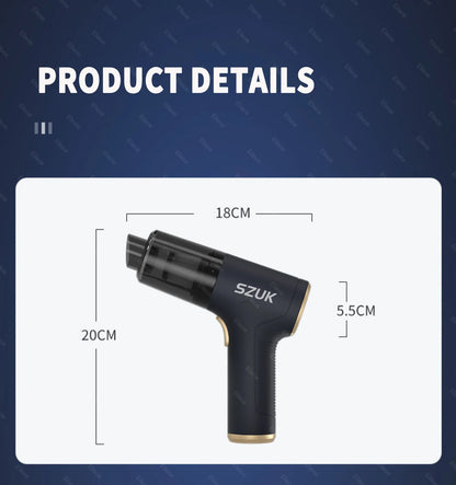 Car Vacuum Cleaner | Handheld Wireless Portable Duster with Powerful Suction