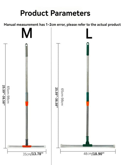 Multi-Functional Silicone Broom - Efficient Wiping  Mopping Tool