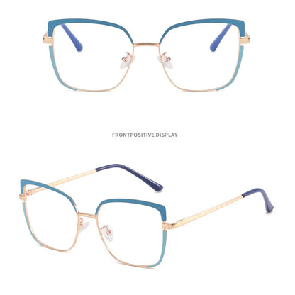 O-Q CLUB Women's Grade Glasses Anti Blue Light Lenses Woman's Eyeglasses Lunettes Myopia Reading Glass Sunglasses Man Eyewear