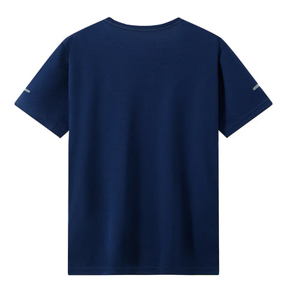 1/4piece Spring/Summer Youth Plus Size 13-16 Years Old Quick Drying Sports Short Sleeved T-shirt Versatile Top For Boys And Girl