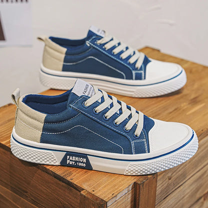 Men's Canvas Shoes Lightweight Breathable Street Style Skateboarding Spring Summer Fashion Casual Shoes for Teens