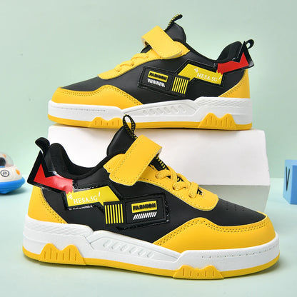 Kids Sneakers Cartoon Casual Shoes Boys Comfortable Sports Shoes Outdoor Nonslip Tennis Shoes Children Lightweight Running Shoes