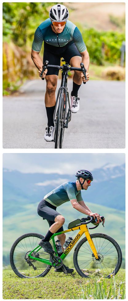 Men's Summer Cycling Jersey – Breathable Quick-Dry Bike Top