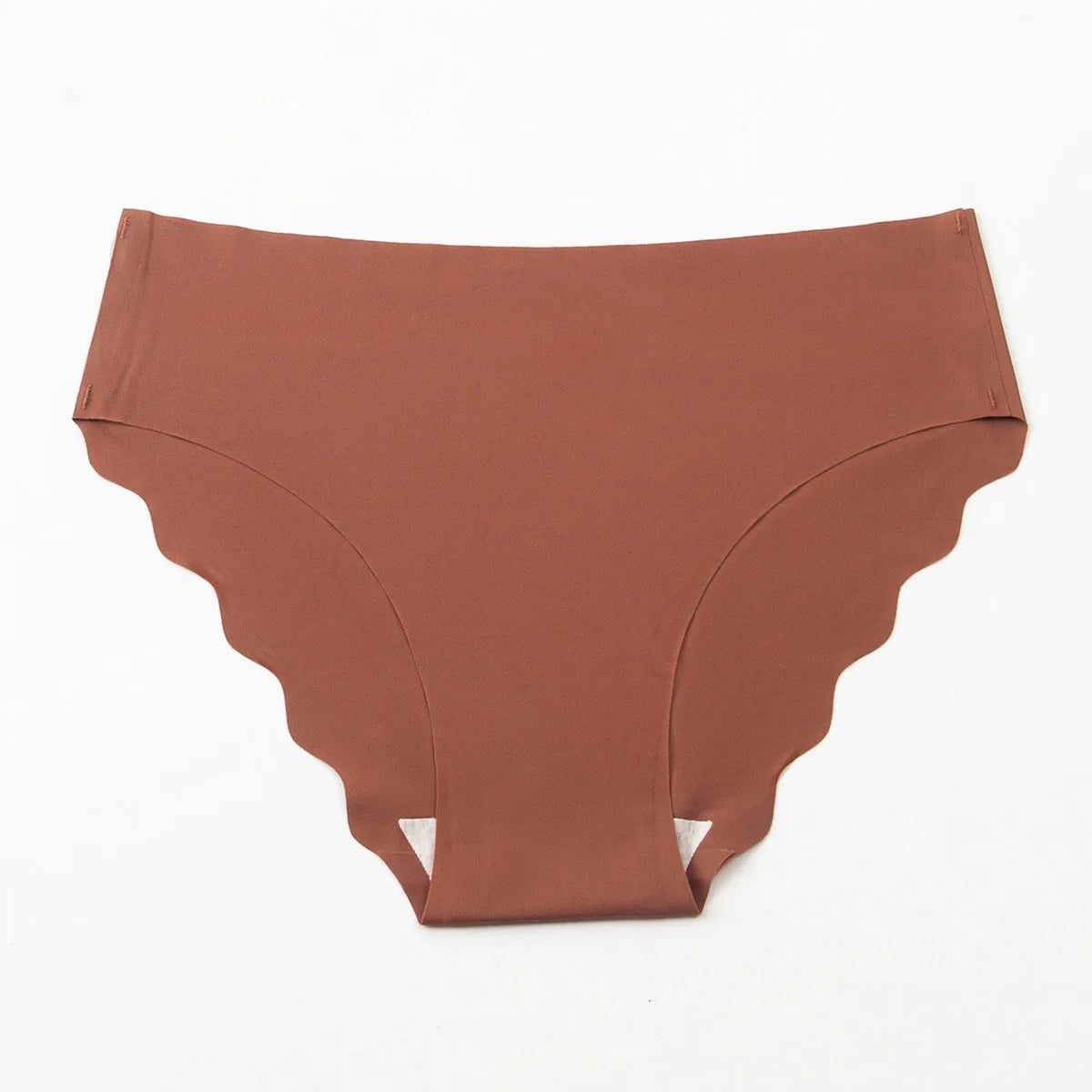 3pcs Women's Seamless Ice Silk Panties Female Mid Waist Plus Size Leopard Print Underwear Girls Fashion Brief Lady Comfort Panty