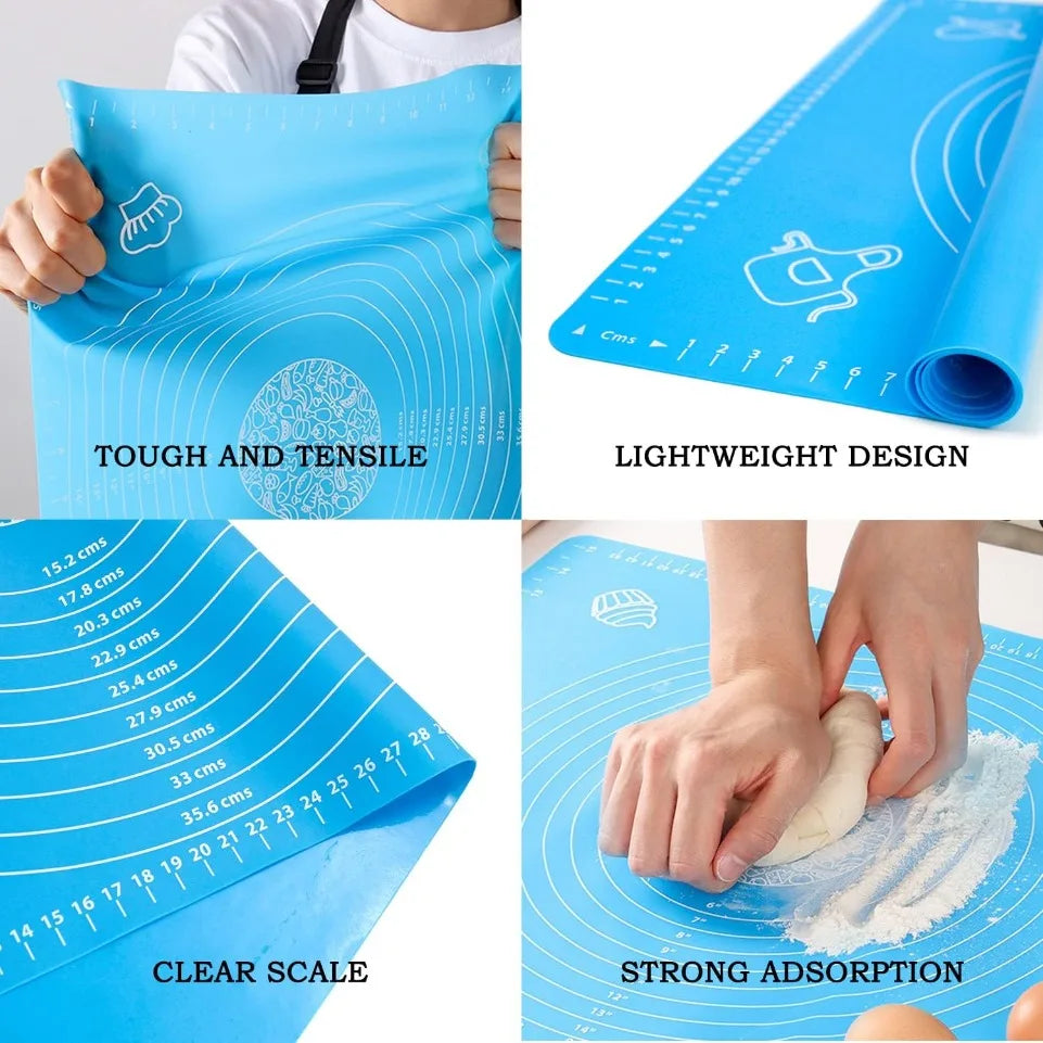Silicone Baking Mat – Non-Stick Heat-Resistant Pastry & Dough Mat