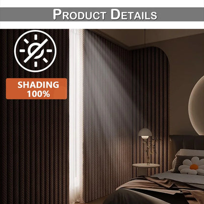 Blackout Thermal Curtains - Heavy Duty Quilted Window Drapes for Living Room
