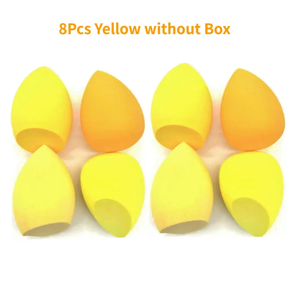 Makeup Sponge Blender - 4/8pcs Soft Foundation Sponges Beauty Puff Set