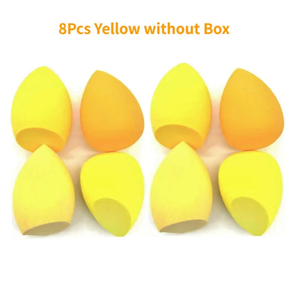 Makeup Sponge Blender - 4/8pcs Soft Foundation Sponges Beauty Puff Set