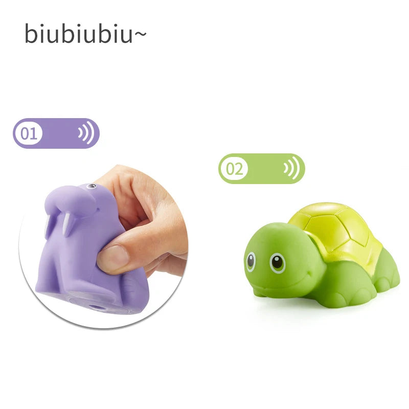 Fishing Toys Network Bag Pick up Octopu Starfish Change Color Kid Toy Swimming Summer Play Water Bath Doll Water Spray Bath toys