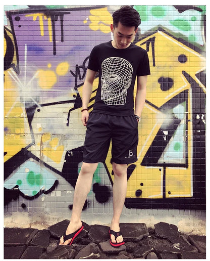 High quality Big Size Hot Sale Flip Flops Men Summer Beach Slippers Men Fashion Brand Breathable Casual Men Slippers Black Blue
