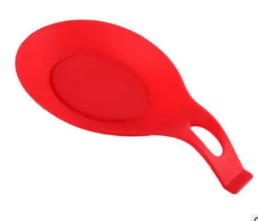 Silicone Spoon Holder | Heat Resistant Mat & Spatula Rest for Kitchen Utensils
