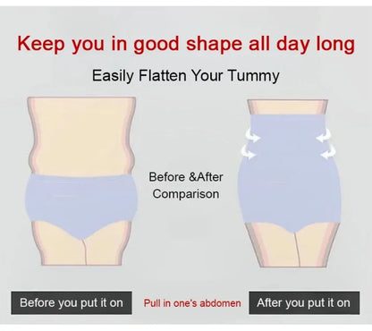 3PCS/set Universal Underwear Woman High Waist Women's Panties Comfort Cotton Brief Breathable Panty Underpants for Ladies