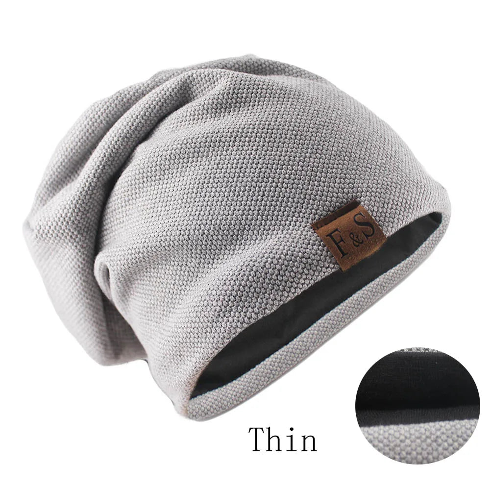 Knitted Beanie Hat – Fashion Bonnet Soft Turban Hip Hop Beanie For Men Women