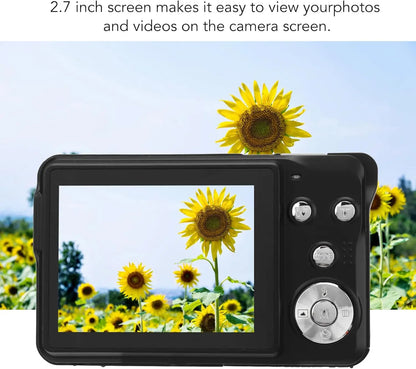 Kids Digital Camera - 4K UHD Camcorder With 20X Digital Zoom & Face Detect