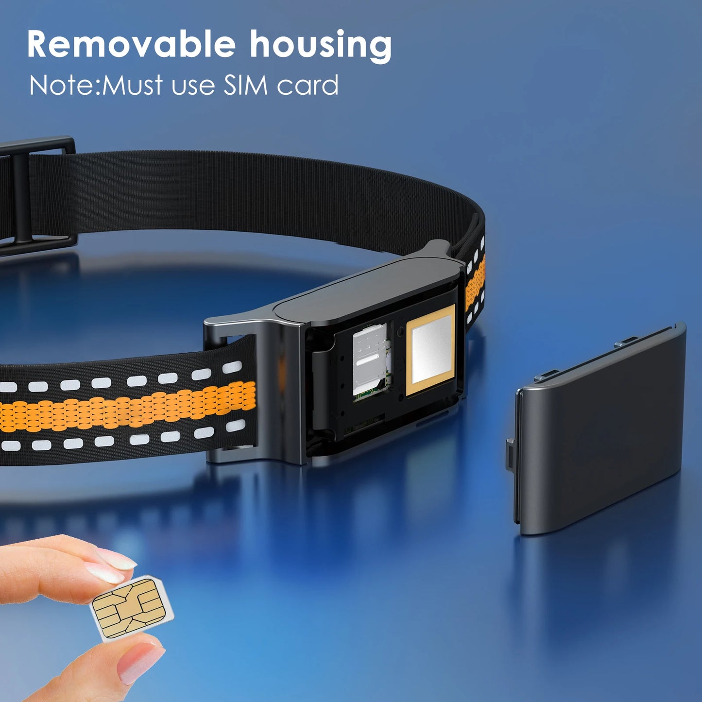 cat tracker gps Collar IP67 Waterproof Real-Time Wi-Fi Location Anti-Lost Smart Collar No Subscription gps tracker for dogs